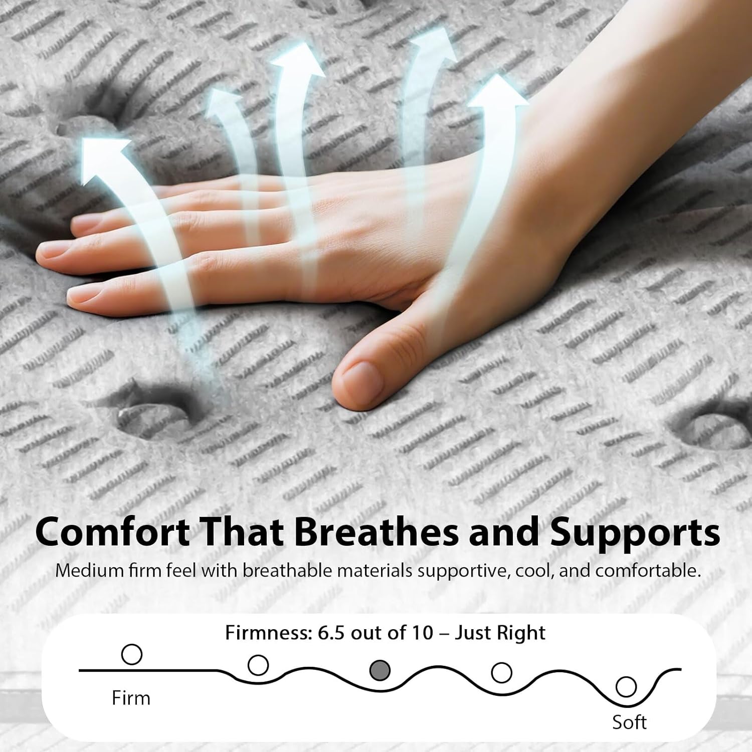 SleepLux – Cool Gel Memory Foam Mattress
