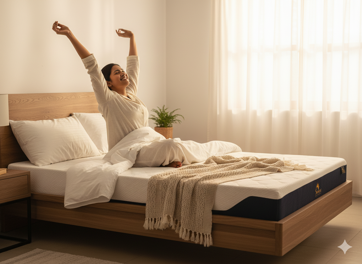 SleepLux – Cool Gel Memory Foam Mattress